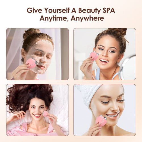 EMS Facial Massager Microcurrent Face Lift Machine Roller Skin